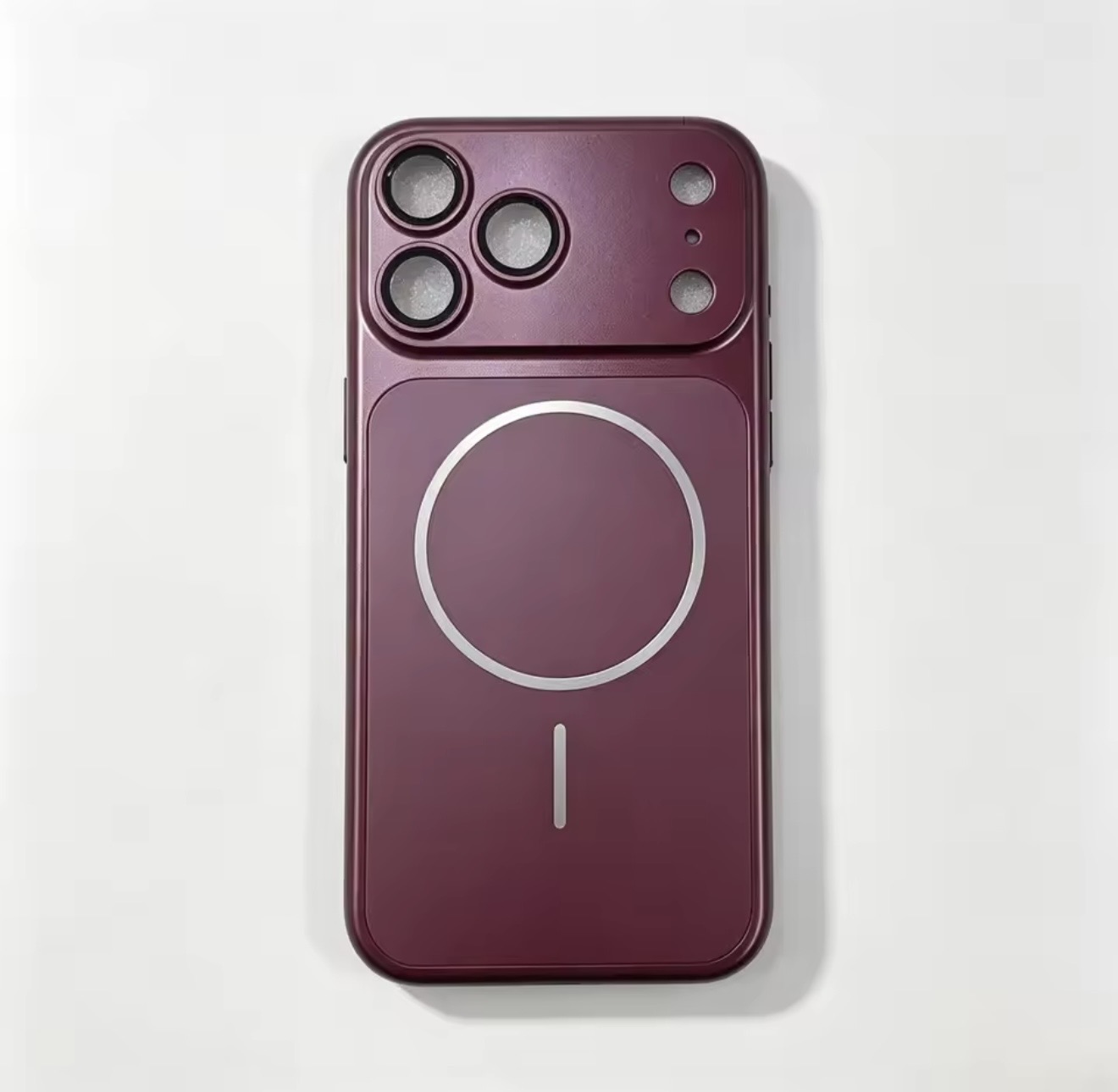 Burgundy phone case for iPhone 17 Pro and iPhone 17 Pro Max